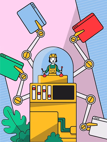 Illustration of advanced automation